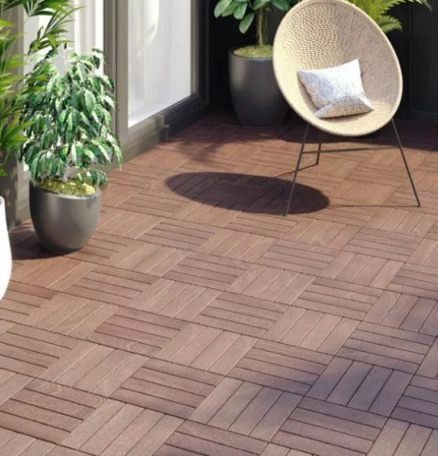 Płytka tarasowa podłogowa 30x30cm na balkon tworzywo kompozyt