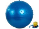 Piłka do fitball rehabilitacji 65cm niebieska ZWY