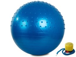 Piłka do fitball rehabilitacji 65cm niebieska ZWY