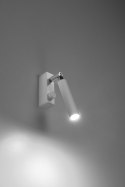 Lampa ścienna kinkiet EYETECH 1 biały Dimmer design nowy dom
