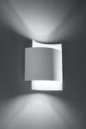 Lampa ścienna kinkiet IMPACT biały design nowy dom