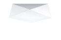 Lampa sufitowa plafon HEXA 45 biały design domowy