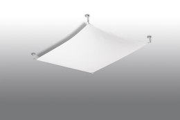 Lampa sufitowa plafon LUNA 1 biały design domowy