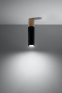 Lampa sufitowa plafon PABLO czarny design domowy