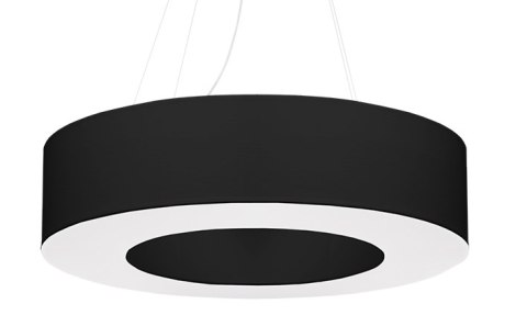 Lampa sufitowa żyrandol SATURNO 70 czarny design domowy