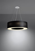 Lampa sufitowa żyrandol SATURNO 70 czarny design domowy