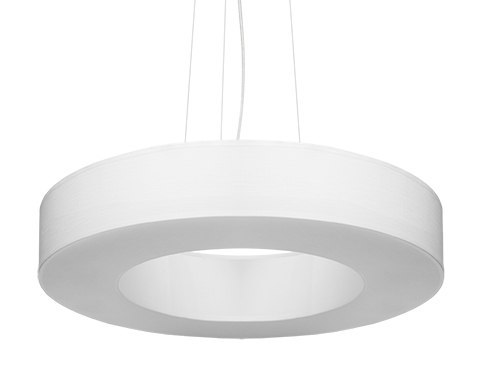 Lampa sufitowa żyrandol SATURNO SLIM 50 biały design domowy
