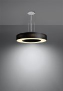 Lampa sufitowa żyrandol SATURNO SLIM 50 czarny design domowy