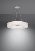 Lampa sufitowa żyrandol SATURNO SLIM 70 biały design domowy