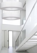 Lampa sufitowa żyrandol SATURNO SLIM 70 biały design domowy