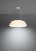 Lampa sufitowa żyrandol VEGA 60 biały design domowy