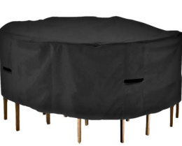 Pokrowiec ochronny stół 4 krzeseł promienie UV poliester 