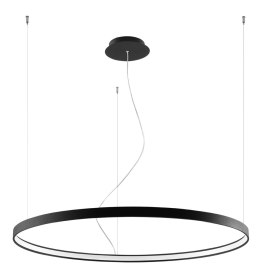 Lampa sufitowa żyrandol RIO 110 LED czarny 3000K design domowy