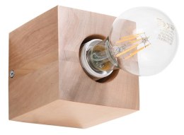 Lampa ścienna kinkiet ARIZ naturalne drewno design nowy dom