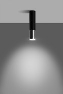 Lampa sufitowa LOOPEZ black chrom GU10 sufitowa piękność