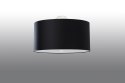 Lampa sufitowa plafon OTTO 50 czarny design domowy