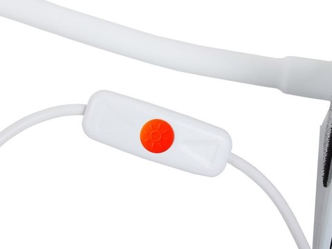 Klipsowa lampka biurkowa na bbiurko oświetlenie biuro LED