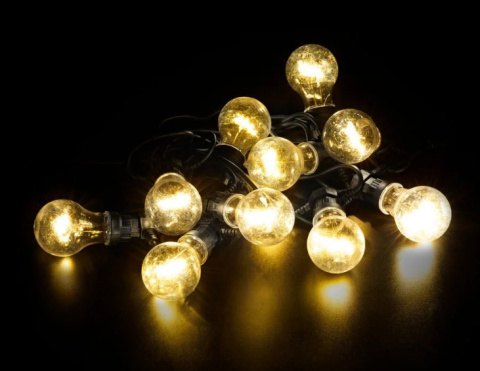 Girlanda LED BULB 10 lamp 5,5m 3xAAA IP44 łańcuch świetlny