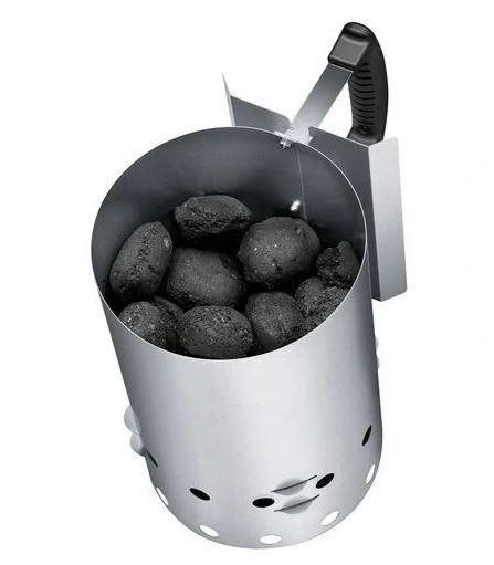 Kubeł do rozpalania grilla komin brykiet SZYBKO SPRAWNIE