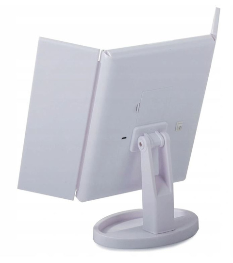 Podświetlane lusterko z powiększeniem lampki LED