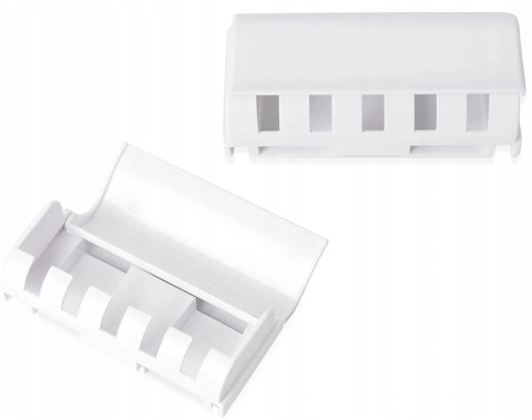 Uchwyt na szczoteczki+pasta 2w1 do zębów