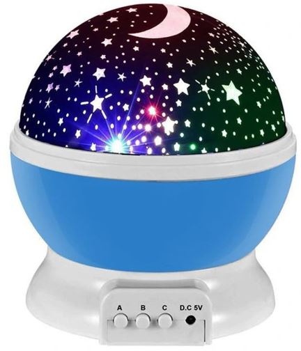 Nowoczesna lampa projektor gwiazd do sypialni i salonu