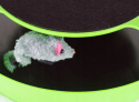 Drapak zabawka biegająca myszka dla kota rondo gra ZWY