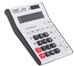 Wygodny kalkulator prosty biurowy duże przyciski szkoła ZWY