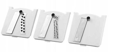 Specjalistyczna szatkownica dekoracyjna warzywa tarka sieka