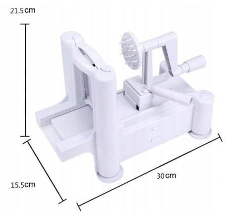 Specjalistyczna szatkownica dekoracyjna warzywa tarka sieka