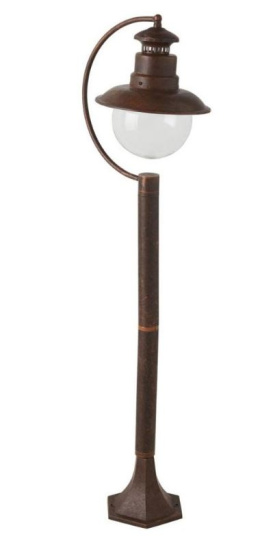 Latarnia IP44 ROKO 200cm Ogród czarny mat ogrodowa lampa  