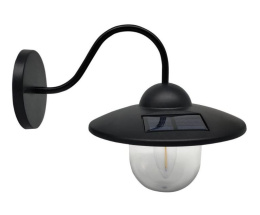 Lampa ścienna kinkiet Eco Rust IP44 black czarna loft