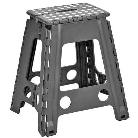 Składany garderoby taborek 130kg trwały wygodny rączka  