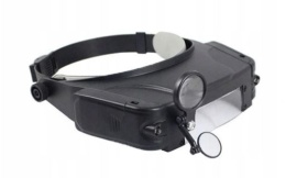 Opaska na głowę lupa 11x okulary precyzyjne na głowę