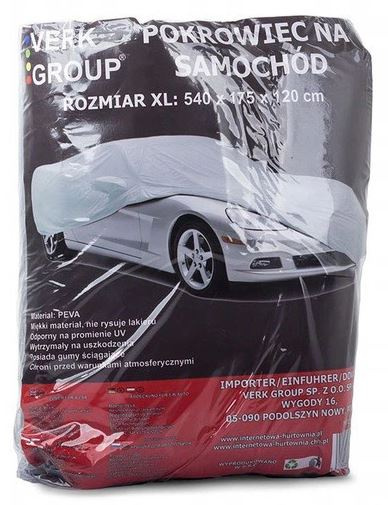 Plandeka ochronna na samochód pokrowiec rozm XL wytrzymałe
