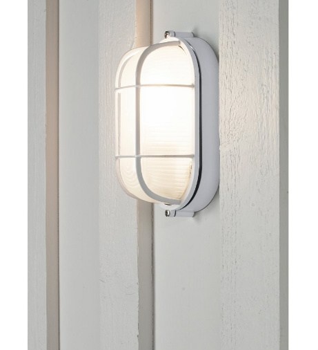 Lampa ALU LOFT biała kinkiet bez szkła LED 470lm