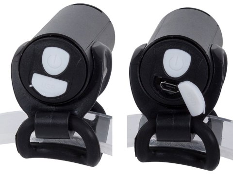 LAMPKA ROWEROWA PRZEDNIA LATARKA DIODA LED LAMPA