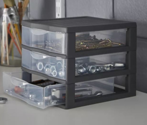 Szafka modułowa 3 szuflady organizer warsztatowy L