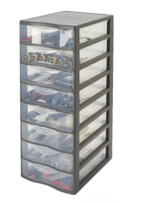 Szafka modułowa 8 szuflady organizer warsztatowy