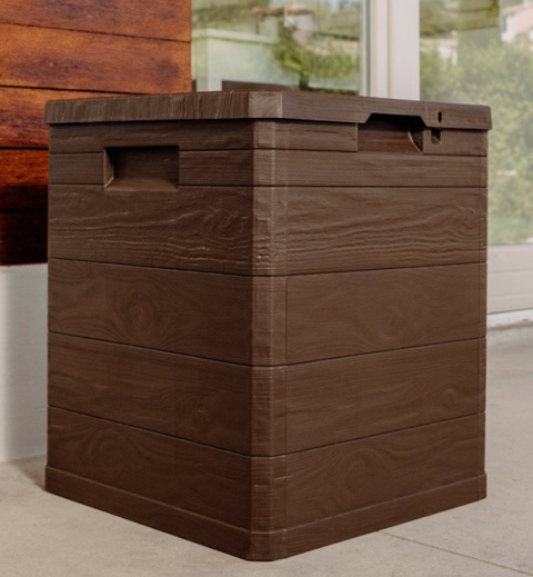 Skrzynia ogrodowa BAX 90l 100kg zamykana wentylowana