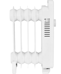 Grzejnik olejowy biały 500W przenośny termostat
