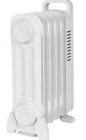 Grzejnik olejowy biały 500W przenośny termostat