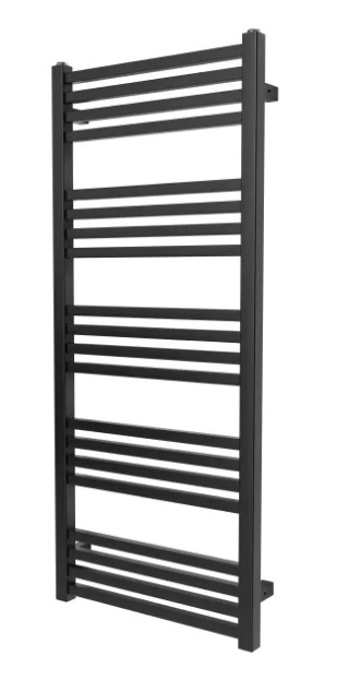 Grzejnik łazienkowy HALFA1 czarny 105x45cm CO