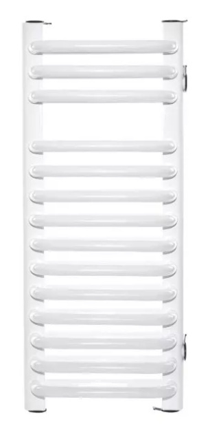 Grzejnik łazienkowy biały ROFFA 72 x 30 cm CL