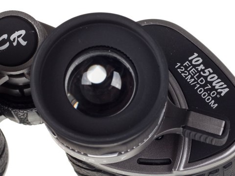 LORNETKA 10X50 122m 1000m PROFESJONALNA ZOOM pokrowiec