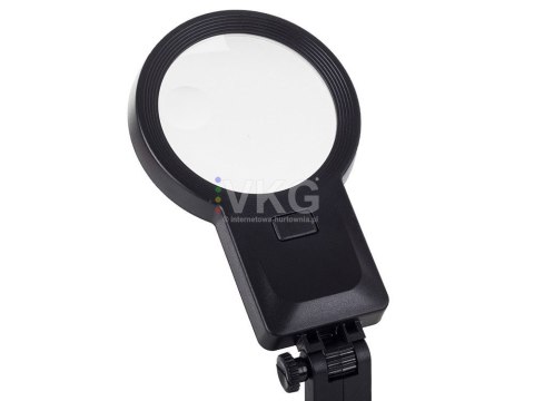 LUPA TRZECIA RĘKA 10 LED SMD UCHWYT LUTOWANIA 25x