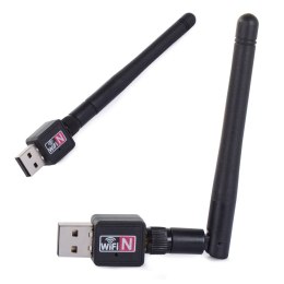 Nowoczesny adapter Wi-Fi z anteną 300 Mbps dla zwiększenia zasięgu sieci