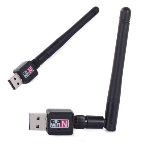 Nowoczesny adapter Wi-Fi z anteną 300 Mbps dla zwiększenia zasięgu sieci