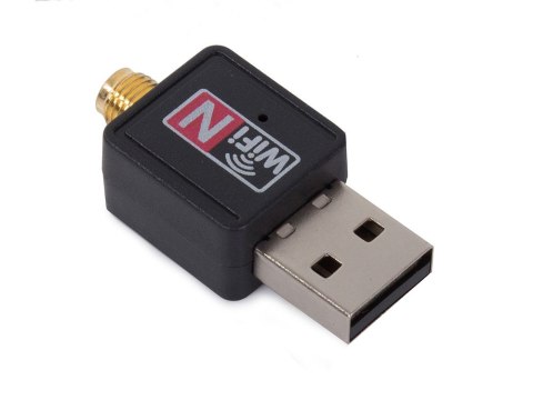 Nowoczesny adapter Wi-Fi z anteną 300 Mbps dla zwiększenia zasięgu sieci