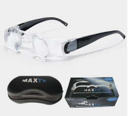 Lupa okulary MAXTV do ogladania TV minus 3 dioptrie dpt     ZWY